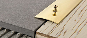 PROFILO OTTONE LUCIDO PROSOL 35 FORATO            