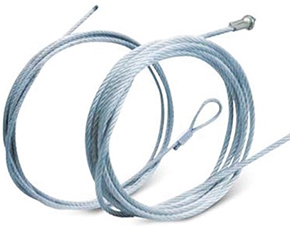 FUNE PER BASCULANTI ACCIAIO ZINCATO 133 FILI      