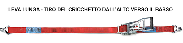 CINGHIE STROPS CR50LE/9GT MT.9 UNCINO * LEVA LUNGA