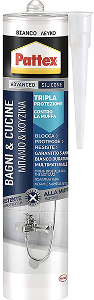 SILICONE PATTEX BAGNI&CUCINE ML.300               