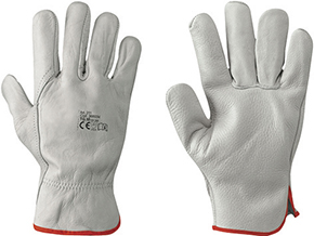 GUANTI PELLE FIORE BOVINA                         