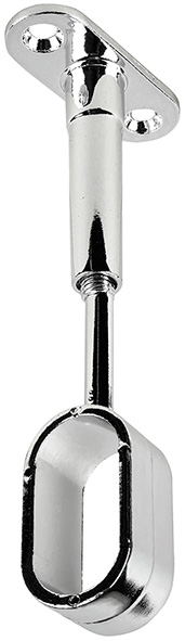 REGGITUBO ARMADI REGOLABILE CROMATO PER TUBO OVALE