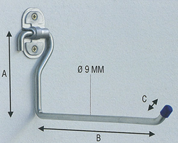 GANCI DA PARETE A L DIRITTI ALDEGHI ART.4030      