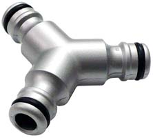 RACCORDI LIONS 062R DEVIATORI 3 VIE ALLUMINIO     