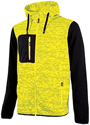 FELPA UPOWER MOD.RAINBOW YELLOW FLUO              