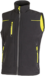 GILET UPOWER MOD.UNIVERSE BLACK CARBON            