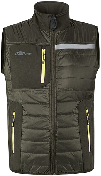GILET UPOWER MOD.WALL DARK GREEN                  