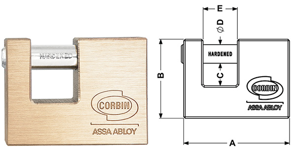 LUCCHETTI CORBIN ANTISCASSO ART.PL311             