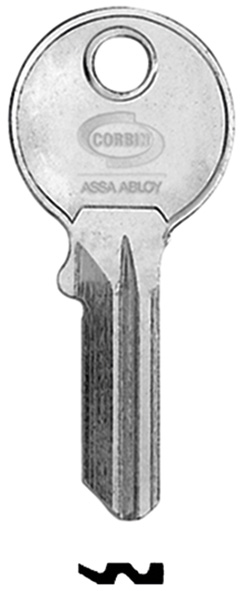 CHIAVI NAZIONALI CORBIN PK750 PER LUCCHETTI       