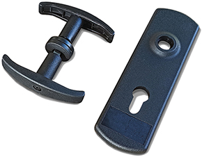 MANIGLIE X BASCULANTI + PLACCA F.C/SAG IBFM 1437/S