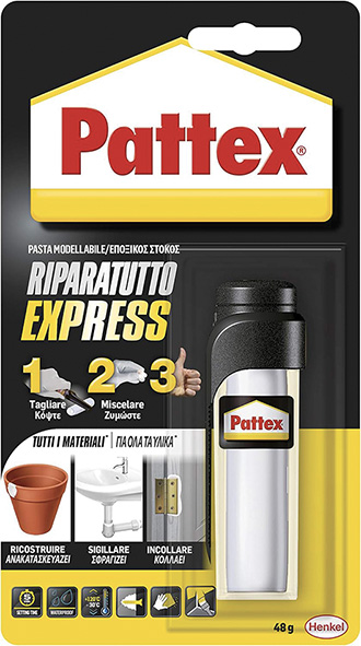 PASTA ADESIVA PATTEX RIPARATUTTO EXPRESS          