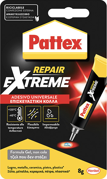 COLLA PATTEX REPAIR EXTREME GEL GR.8              