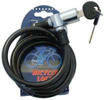 LUCCHETTI CAVO A SPIRALE PER BICI LIONS 5262      