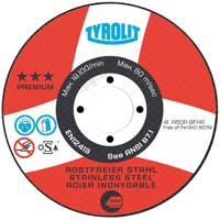 MOLE ABRASIVE TYROLIT PREMIUM*** TAGLIO INOX      