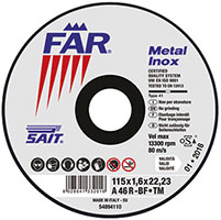 MOLE ABRASIVE SAIT FAR TM TAGLIO INOX             