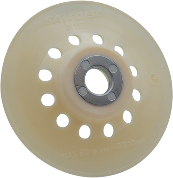 PLATORELLI PER DISCHI ABRASIVI SAITPAD-DQ BIANCO  