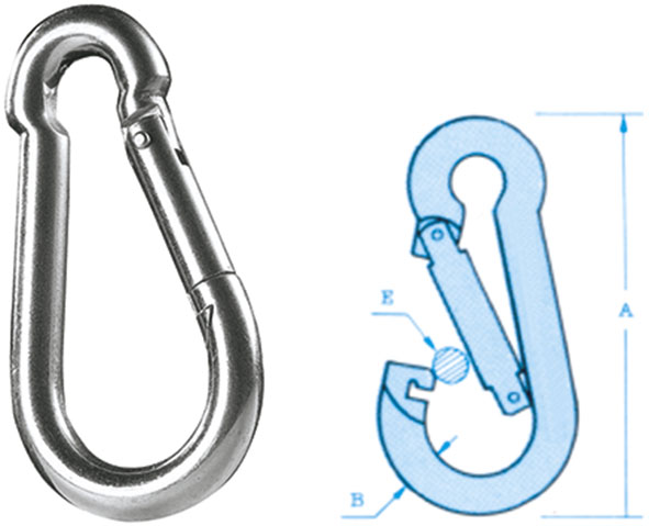 MOSCHETTONI ACCIAIO ZINCATO ART.401               