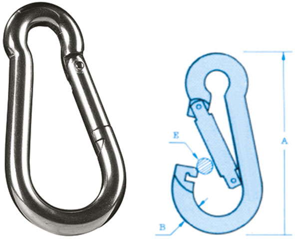 MOSCHETTONI INOX AISI 316 ART.800                 