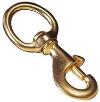 MOSCHETTONI PESANTI OTTONE PER REDINI ART.89      