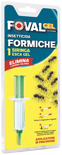 INSETTICIDA FOVAL GEL FORMICHE                    