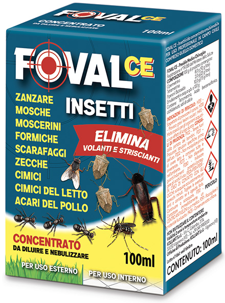 INSETTICIDA FOVAL CE INSETTI VOLANTI              