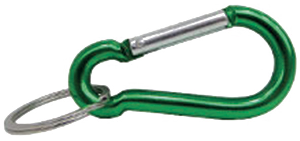 MOSCHETTONI ALLUMINIO COLORATI CON ANELLO ART.602 