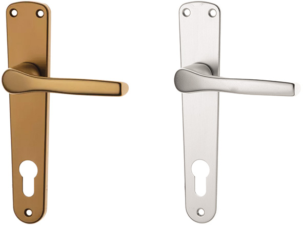 MANIGLIE C/PLACCA GHIDINI ALL. ALOX F.C/SAG I.85  