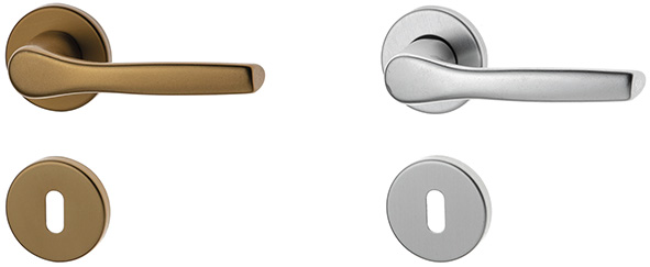 MANIGLIE GHIDINI ALL. ALOX COPPIA F.PATENT        