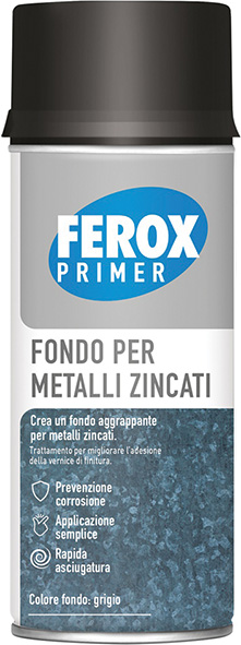 FONDO PRIMER FEROX PER METALLI ZINCATI            