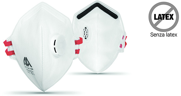 MASCHERINE ACTIVE AIR R36 FFP3 VALVOLA PIEGHEVOLI 