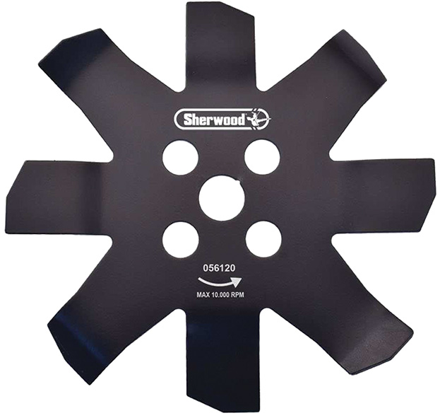 DISCHI DECESP. ACCIAIO SHERWOOD 8 DENTI MACINATORI