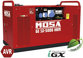 MOTOGENERATORI MOSA GESX-5000HBM AVR              