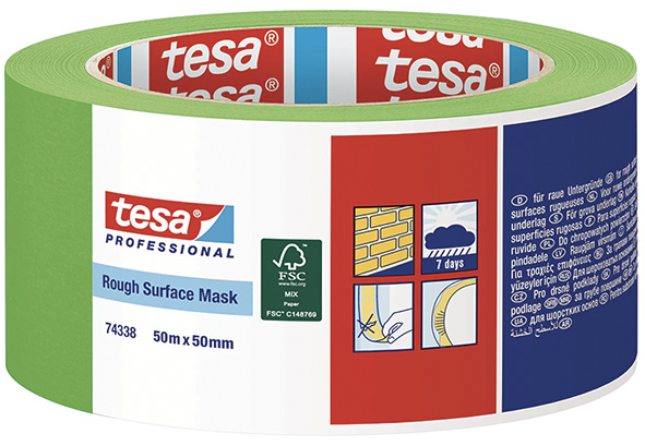 NASTRO CARTA PER ESTERNI MASK TESA 74338 VERDE    