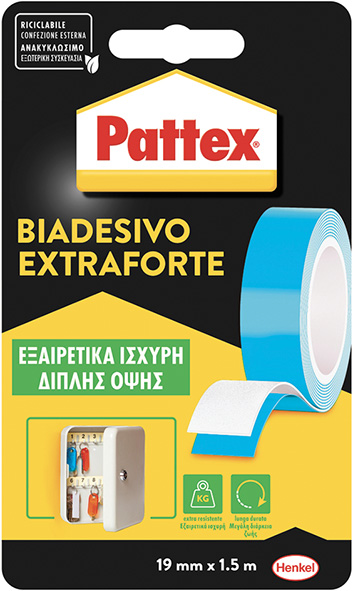 NASTRO BIADESIVO PATTEX EXTRAFORTE                