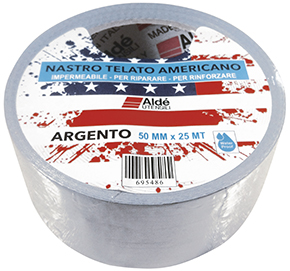 NASTRO TELATO AMERICANO ARGENTO                   