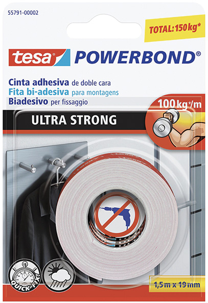 NASTRO BIADESIVO ULTRA FORTE TESA 55791 POWERBOND 