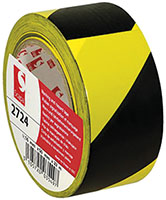 NASTRO ADESIVO SEGNALETICO GIALLO/NERO SCAPA      