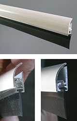 PARASPIFFERI IN ALLUMINIO COMAX GUARNIZIONE GOMMA 