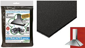 FILTRO PER CAPPE MAPPY FILTRACAPPA SPECIAL NERO   