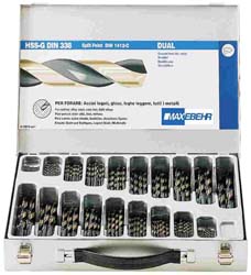 PUNTE DUAL PLUS PERFORMER HSS-G VALIGETTA PZ.124  