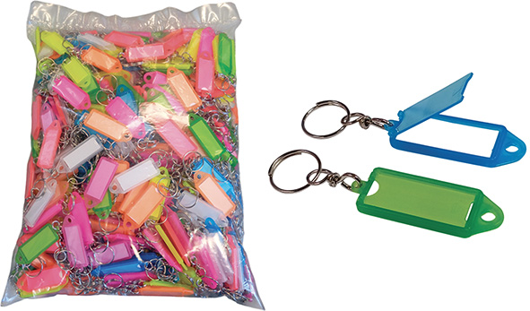 TARGHETTE PORTACHIAVI C/FINESTRA BUSTA PZ.500     