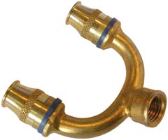 GETTO BIFORCO CURVO PER LANCE GDM 8906P           