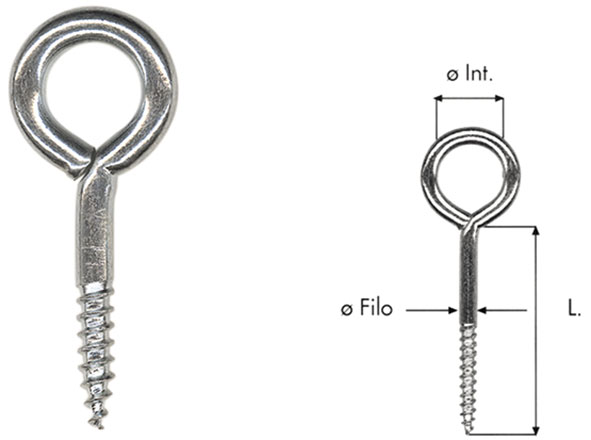 OCCHIOLI A VITE ART.100                           