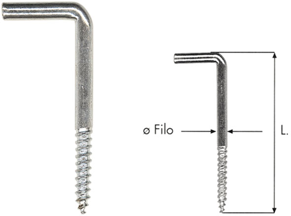 RAMPINI A VITE ART.104 1/2                        