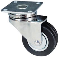 RUOTE AVO PIASTRA GIREVOLE ART.150                