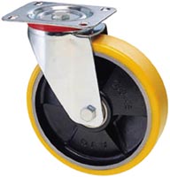 RUOTE AVO POLIURETANO PIASTRA GIREVOLE ART.22     