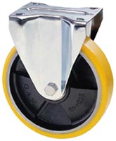 RUOTE AVO POLIURETANO PIASTRA FISSA ART.22A       