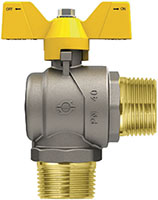 RUBINETTI A SFERA A SQUADRA GAS MASCHIO - MASCHIO 