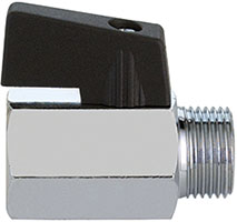 VALVOLE A SFERA ACQUA MINI MASCHIO - FEMMINA      