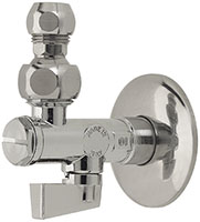 RUBINETTO SOTTOLAVABO A SFERA 1/2" CON FILTRO     